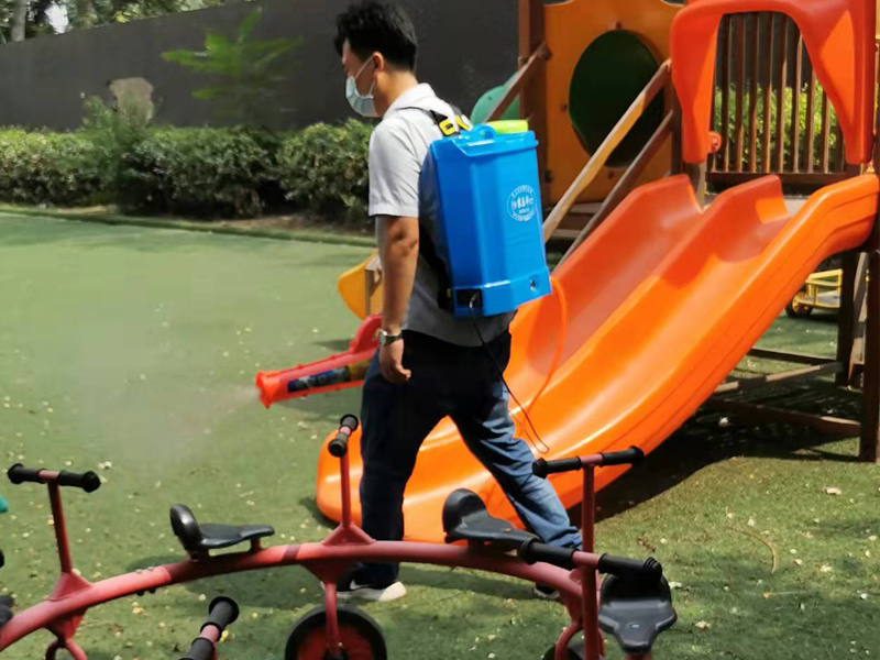 北京某小區(qū)消殺方案實(shí)施